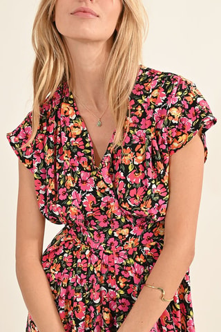 Vestido evasé - Negro - Molly Bracken