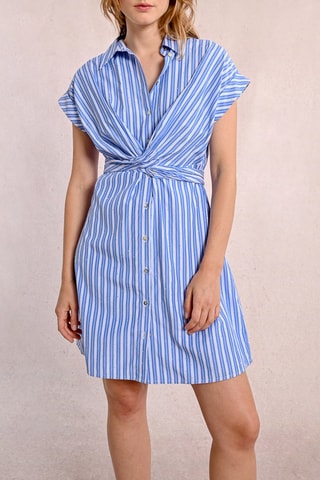 Vestido camisero - Azul claro