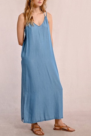 Vestido largo - Azul