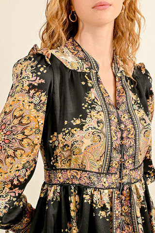 Vestido camisero - Negro - Molly Bracken