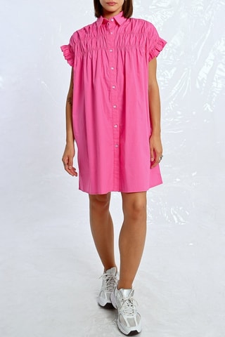 Vestido recto - Rosa