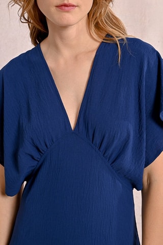 Vestido largo - Azul marino