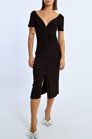 Vestido de tubo - Negro
