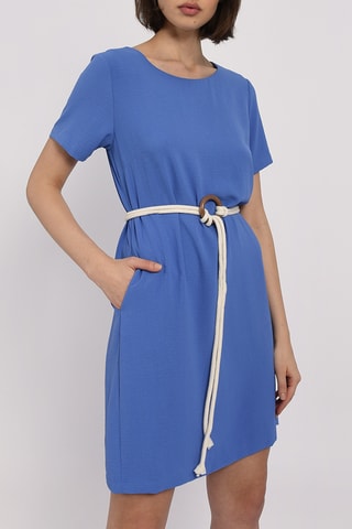 Vestido recto - Azul