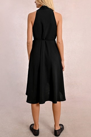 Vestido trapecio - Negro
