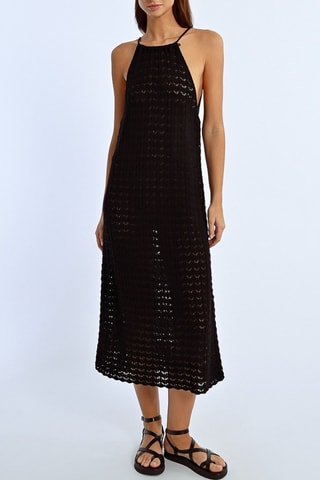 Vestido largo - Negro