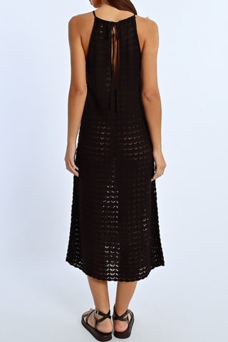Vestido largo - Negro