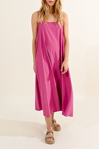 Robe trapèze - Violet