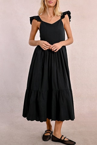 Vestido largo - Negro