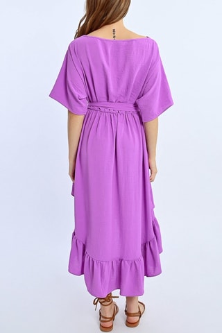 Vestido evasé - Violeta