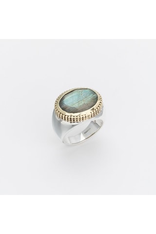 Anillo - Plata y labradorita
