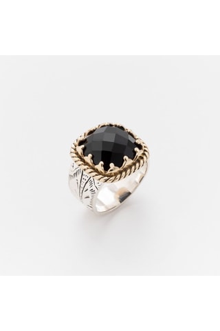Anillo - Plata y ónice