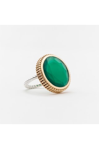 Anillo - Plata y ónice