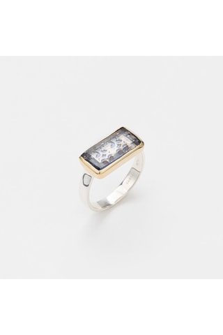 Anillo - Plata y tanzanita