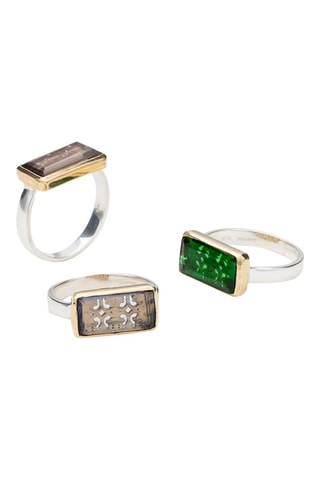 Anillo - Plata y tanzanita