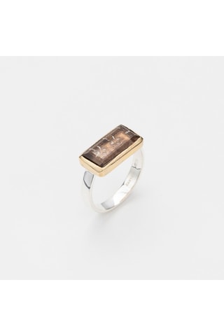 Anillo - Plata y cuarzo