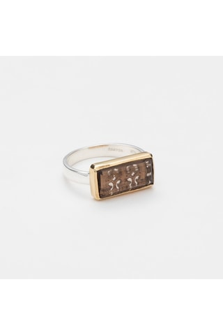 Anillo - Plata y cuarzo