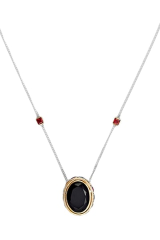 Collar - Plata y ónice