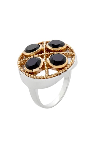 Anillo - Plata y ónice