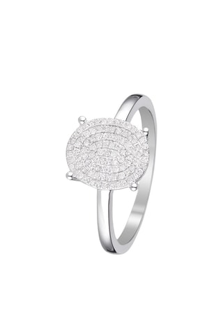 Solitario Sublissime  -  Oro blanco y diamantes