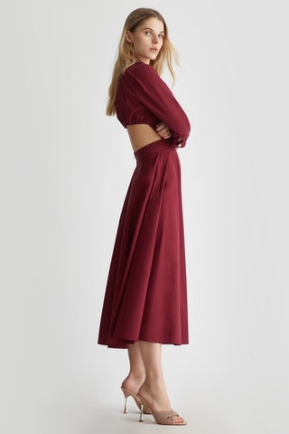 Robe longue - Bordeaux