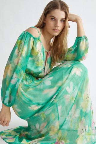 Robe longue - Multicolore