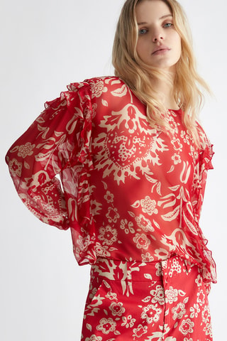 Blouse - Rouge
