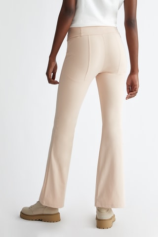 Pantalon taille haute - Beige