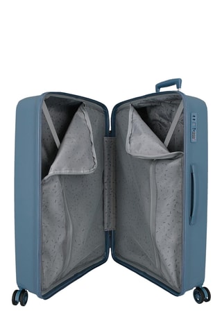 Handbagagetrolley en Weekendtrolley (S/M) - 56/66 cm - Blauw