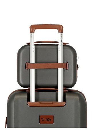 Beautycase El Potro - 29 cm - Bruin en grijs