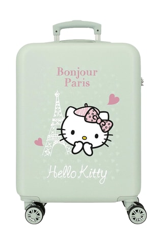 Valise cabine Hello Kitty Sanrio (S) - 55 cm - Vert