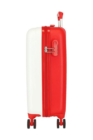 Valise cabine Mickey et Minnie Disney - 55 cm - Blanc