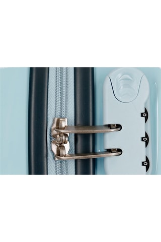 Valise porteur à roulettes Daisy Enso - 38 cm - Bleu