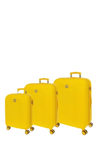 Set van 3 Trolleys (S/L/XL) - 55/70/80 cm - Geel
