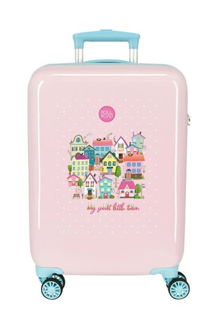 Handbagagetrolley Roll Road - 55 cm - Roze