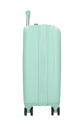 Valise cabine enfant Wish Asha et la Bonne Étoile - 50 cm - Vert et violet