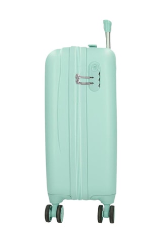 Valise cabine enfant Wish Asha et la Bonne Étoile - 50 cm - Vert et violet