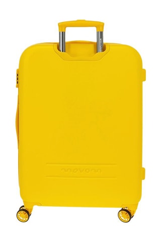 Handbagagetrolley en Weekendtrolley Movom - 55/70 cm - Geel