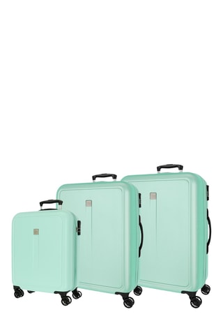 Set van 3 Trolleys (S/M/L) - 55/65/75 cm - Groen