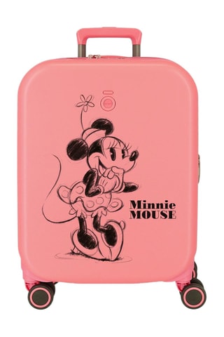 Handbagagetrolley Minnie Disney - 55 cm - Rood