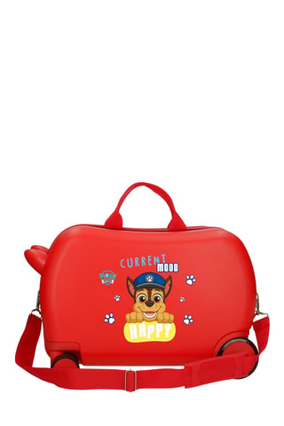 Trolley kids Chase Paw Patrol (S) - 45 cm - Rood