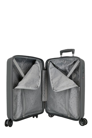 Handbagagetrolley en Weekendtrolley (S/M) - 56/66 cm - Grijs