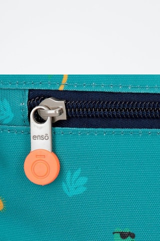 Rugtas Enso Dino Artist - Groen, blauw en oranje