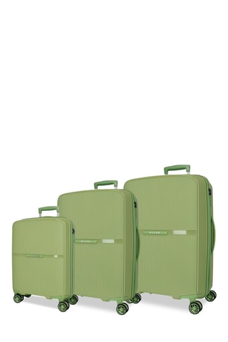 Set van 3 Trolleys (S/M/L) - 56/66/76 cm - Groen