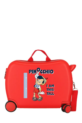 Trolley kids Pinocchio Disney (S) - 50 cm - Rood