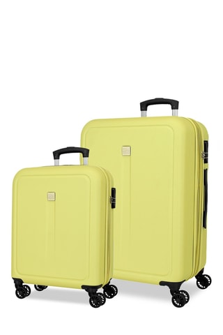 Handbagagetrolley en Weekendtrolley (S/M) - 55/65 cm - Geel
