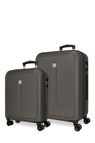 Handbagagetrolley en Weekendtrolley (S/M) - 55/65 cm - Zwart