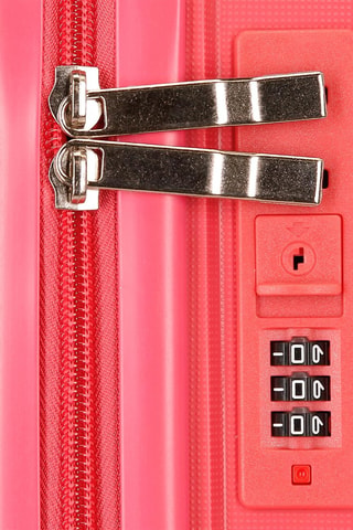 Handbagagetrolley en Weekendtrolley (S/M) - 54/64 cm - Roze