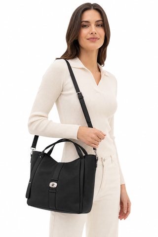 Sac porté épaule - Noir