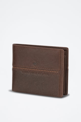 Portefeuille en cuir - Marron